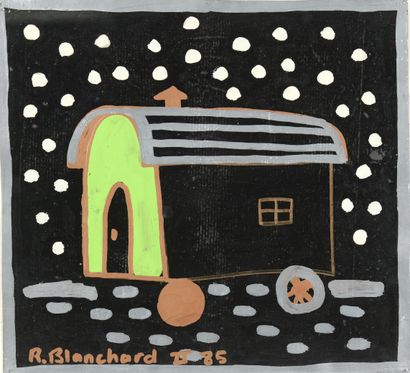 Remy BLANCHARD (1958-1993)
Sans titre, 1985
Acrylique...