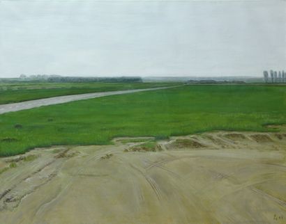 null BAI Wen Zong (born in 1973)
The green field [sic]
Acrylic on canvas, signed...