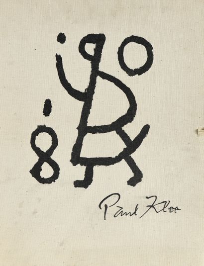 null Paul KLEE (1879-1940), d'après
12 watercolors with commentary by Felix Klee
Paris,...