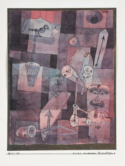 null Paul KLEE (1879-1940), d’après
12 aquarelles commentées par Felix Klee
Paris,...