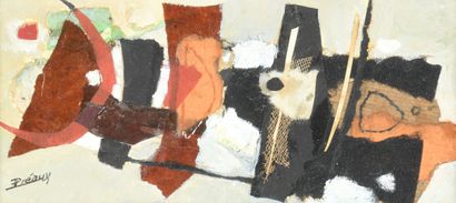 null Raymond PREAUX (1916-1997)
Sans titre
Technique mixte sur papier.
Signée en...