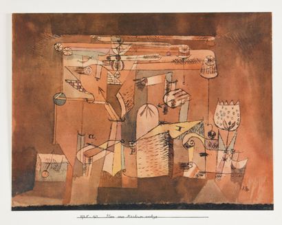 null Paul KLEE (1879-1940), d’après
12 aquarelles commentées par Felix Klee
Paris,...