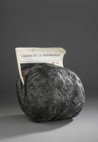 null Jean-Luc PARANT (1944-2022)
Bookish ball, circa 1989
Book included in a ball...