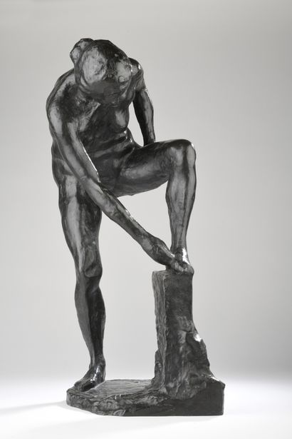 null Jean Carton (1912-1988)
Simone à la toilette, 1979
Épreuve en bronze à patine...