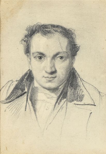null Alexandre G. DECAMPS 
(Paris 1803 - Fontainebleau 1860)
Portrait de Monsieur...