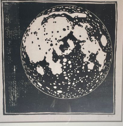 null Guillaume DE LA CHAPELLE (1953)
The Earth
Woodcut monogrammed lower right
43...