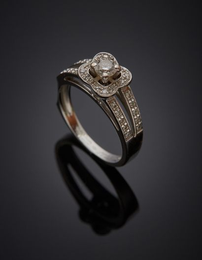 MAUBOUSSIN - Ring in 18K white gold 750‰,...