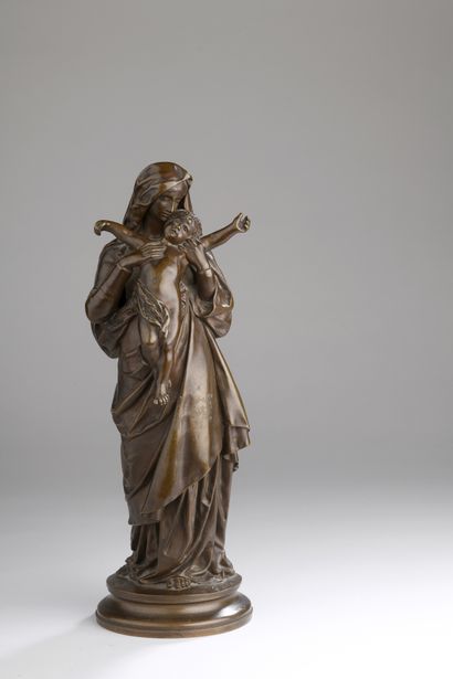 Gustave Doré (1832-1883)
Vierge à l’enfant
Bronze...