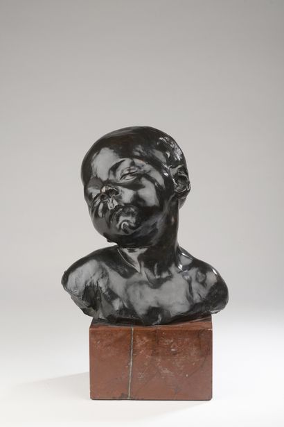 Aimé-Jules Dalou (1838-1902)
Buste de bébé...