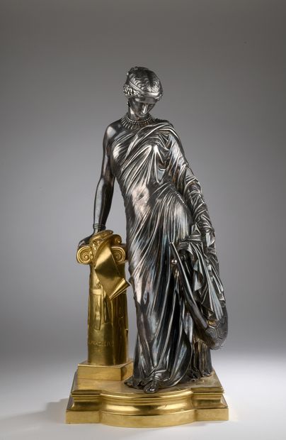 null James Pradier (1790-1852)
Sappho debout, variante sans les offrandes
Modèle...