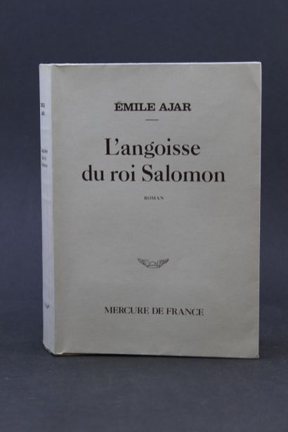 null Ajar, Emile [Gary, Romain]. - L'Angoisse du roi Salomon. Paris, Mercure de France,...