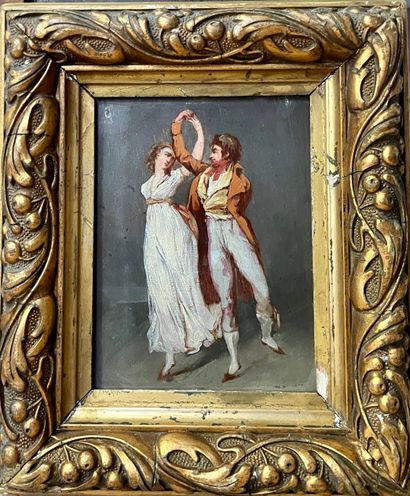 null Early 20th century French school
The dance
Oil on panel.
17.5 x 13 cm