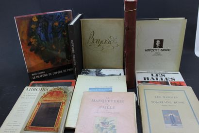null Lot of books on photography.
1/ - Lécuyer, Raymond. - History of photography....