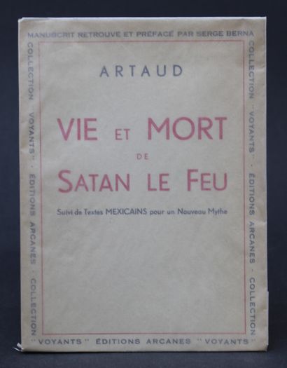 null Artaud [Antonin]. - Life and Death of Satan the Fire. Followed by Mexican Texts...