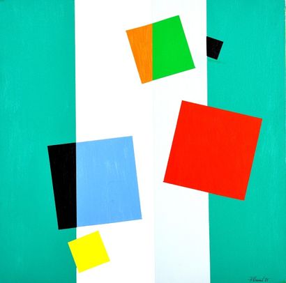 null Joël FROMENT (1938)

Composition musicale 2, 1985

Acrylique sur toile signée...