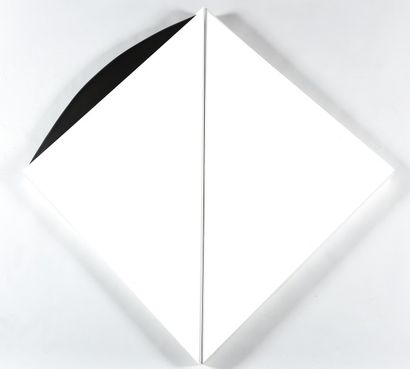 null Joël FROMENT (1938)

Carré diagonal noir et blanc, 2003 

Acrylique sur bois...