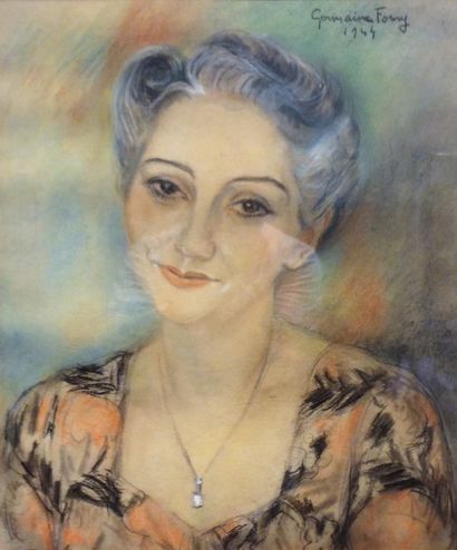 Germaine FOURY (1902-1981)

Portrait de femme...