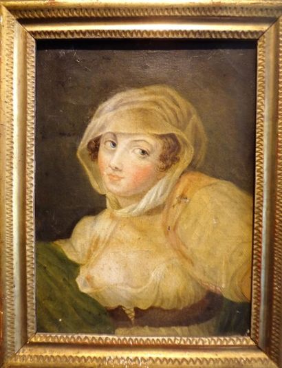 null Ecole du XIXème siècle

Portrait de jeune femme

Huile sur toile

21,5 x 16...