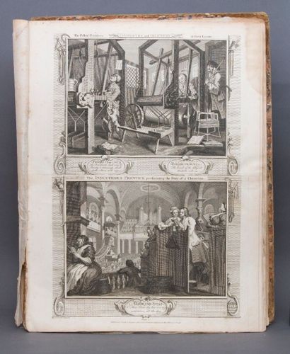 null Hogarth, William - Cook, Thomas. - Hogarth restored. The whole works of the...