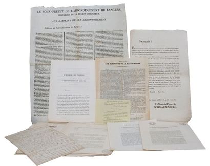 null 1 / - Ensemble de documents imprimés concernant la 	députation de l'arrondissement...