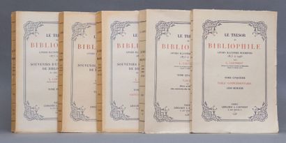 null Carteret, Léopold. - Le Trésor du Bibliophile. Livres illustrés modernes 1875-1945....