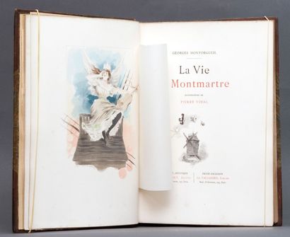 null Montorgueil, Georges. - La vie à Montmartre. Paris, G. Boudet et Ch. Tallandier,...