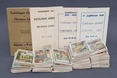 null Collection Liebig. Ensemble de 474 chromos Liebig des années 1906 à 1911 (Petits...