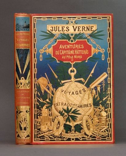 null Verne, Jules - Riou. - Voyages et Aventures du Capitaine Hatteras. Les Anglais...