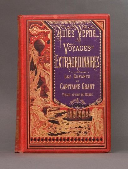 null Verne, Jules. - Les Enfants du Capitaine Grant. Paris, Bibliothèque d'éducation...