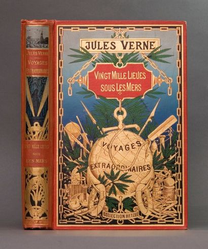 null Verne, Jules. - Vingt Mille Lieues sous les Mers. Paris, Collection Hetzel ,...