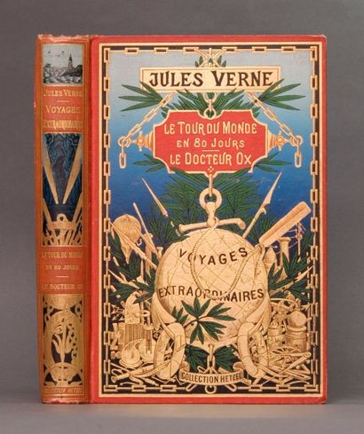 null Verne, Jules. - Le Tour du Monde en 80 Jours - Docteur Ox. Paris, Collection...