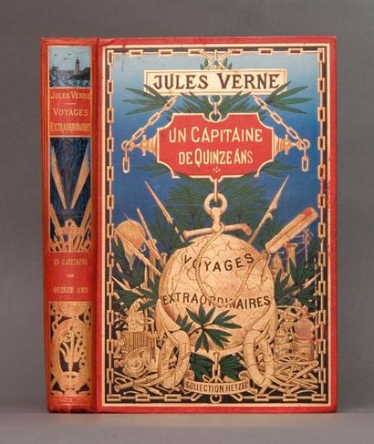 null Verne, Jules. - Un Capitaine de Quinze ans. Paris, Bibliothèque d'éducation...