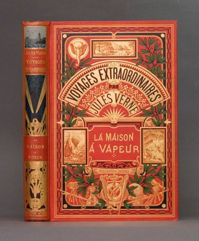 null Verne, Jules. - La Maison à Vapeur. Paris, Collection Hetzel, [1905-1914 - tirage...