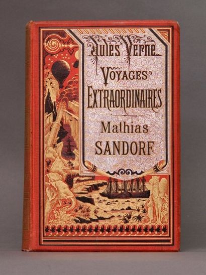 null Verne, Jules. - Mathias Sandorf. Paris, Bibliothèque d'éducation et de récréation...