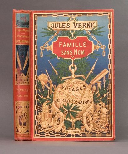 null Verne, Jules. - Famille Sans Nom. Paris, Bibliothèque d'éducation et de récréation...