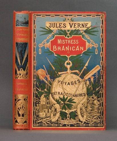 null Verne, Jules. - Mistress Branican. Paris, Bibliothèque d'éducation et de récréation...