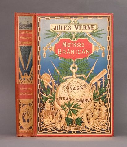Verne, Jules. - Mistress Branican. Paris,...
