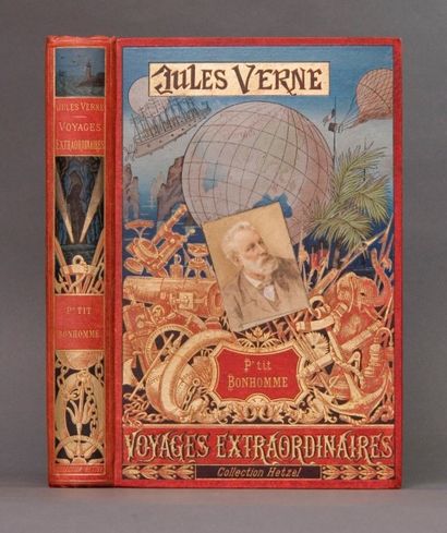 null Verne, Jules. - P'tit Bonhomme. Paris, Bibliothèque d'éducation et de récréation...