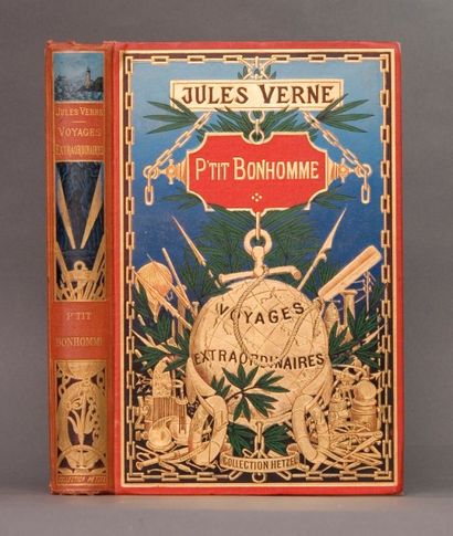 null Verne, Jules - L. Benett. - P'tit Bonhomme. Paris, Bibliothèque d'éducation...