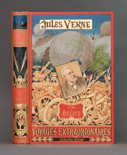null Verne, Jules. - L'Ile à Hélice. Paris, Bibliothèque d'éducation et de récréation...