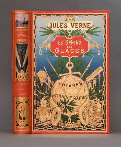 null Verne, Jules. - Le Sphinx des Glaces. Paris, Bibliothèque d'éducation et de...