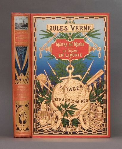 null Verne, Jules. - Maître du Monde - un Drame en Livonie. Paris, Collection Hetzel,...