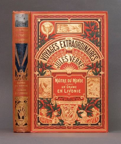 null Verne, Jules. - Maître du Monde - un Drame en Livonie. Paris, Collection Hetzel,...