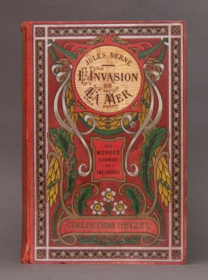 null Verne, Jules. - L'Invasion de la Mer. Paris, Collection Hetzel, [1906-1914]....