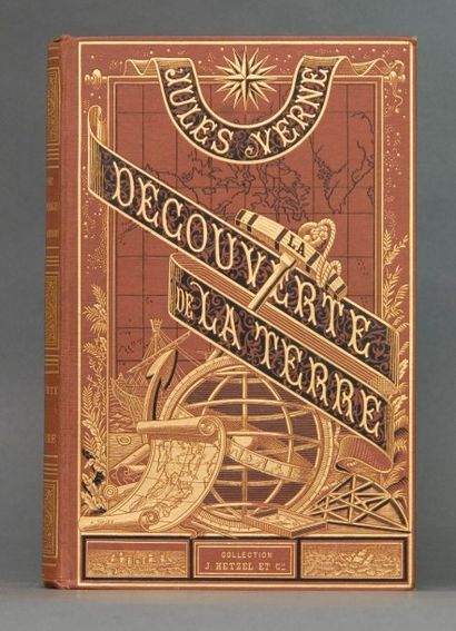 null Verne, Jules. - La Découverte de la Terre. Paris, Bibliothèque d'éducation et...