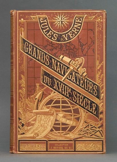 null Verne, Jules. - Les Grands Navigateurs du XVIIIe siècle. Paris, Bibliothèque...