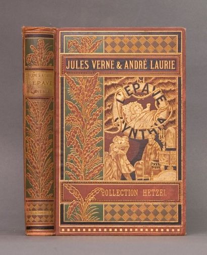 null Verne, Jules et Laurie, André. - L'Epave du Cynthia. Paris, Bibliothèque d'éducation...