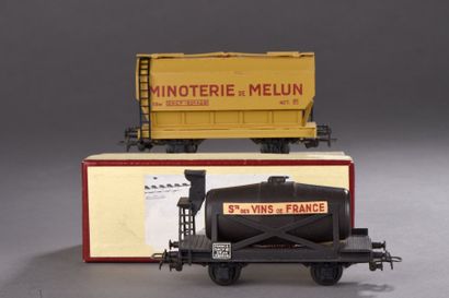 null VB : wagon maquette « MINOTERIE DE MELUN » à 2 essieux.

wagon maquette « SOCIETE...
