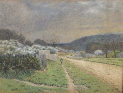 null Pierre-Ernest PRINS (1838-1913)

Le chemin

Pastel sur papier marouflé sur toile,...