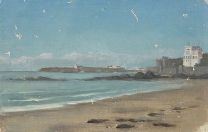 null École Française du XIXème siècle

Saint-Malo

Huile sur toile. 

23 x 35 cm